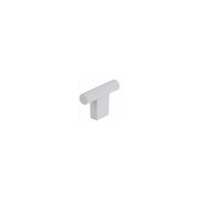 Aspero 2" Wide Ridged Round Cabinet "T" Bar Knob / Drawer Bar Knob