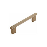 Schaub and Company - 211044-GR - Aspero 5" Center to Center Modern Ridged Round Cabinet Bar Handle / Drawer Bar Pull in Gold Rande