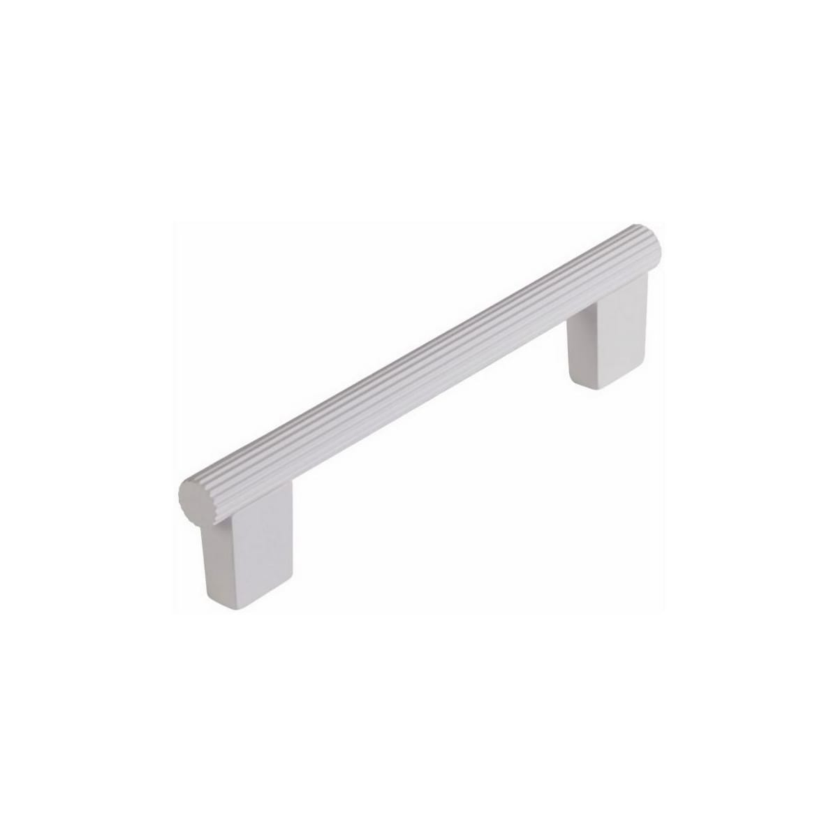 Aspero 5" Center to Center Modern Ridged Round Cabinet Bar Handle / Drawer Bar Pull