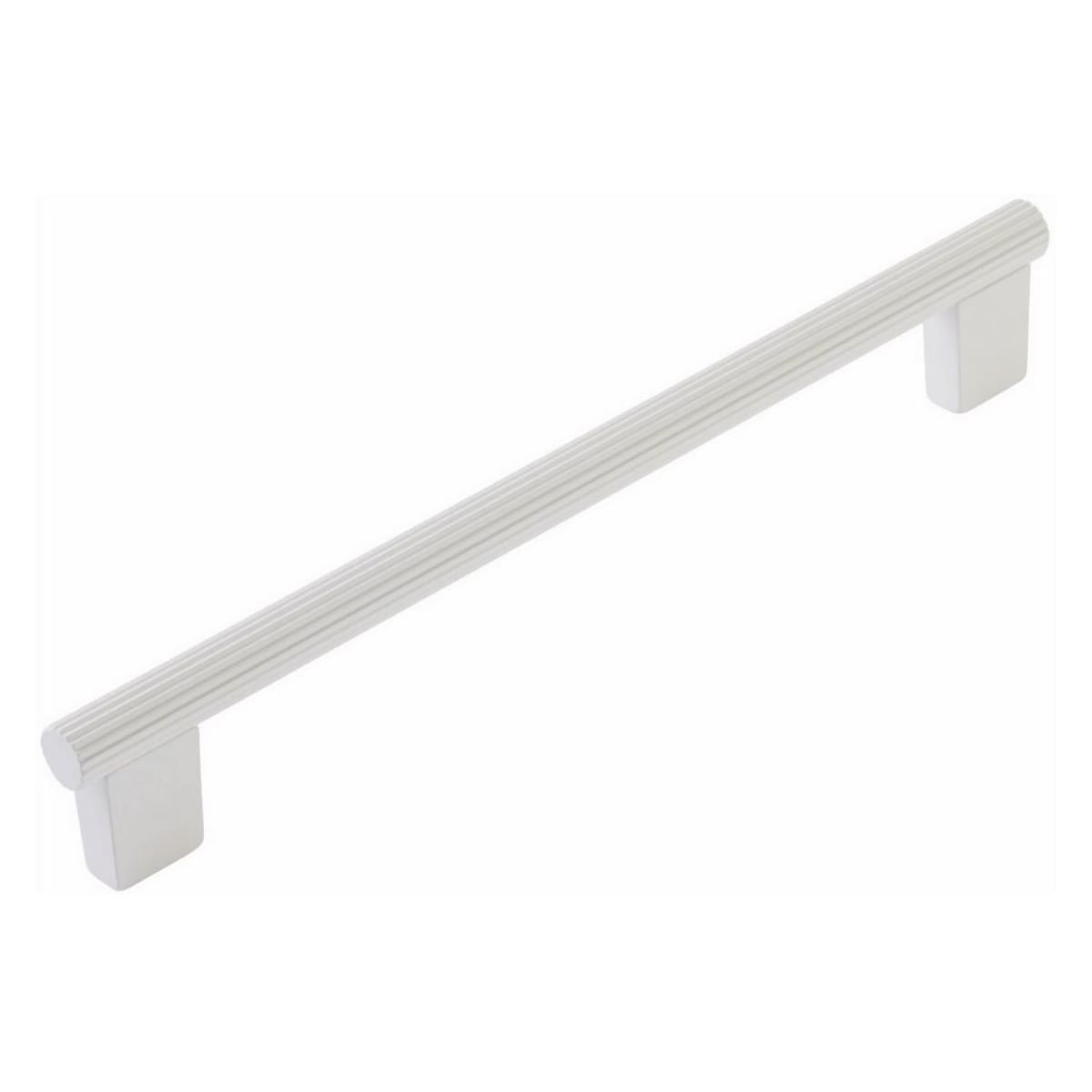 Aspero 8" Center to Center Modern Ridged Round Cabinet Bar Handle / Drawer Bar Pull