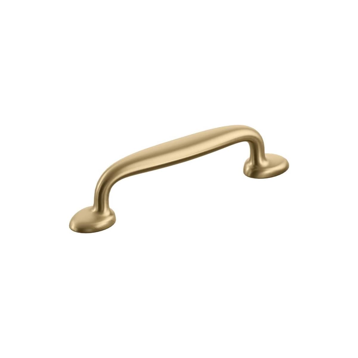 Schaub and Company - 211052-US4 - Avenue 4 Inch Center to Center Luxury Farmhouse Solid Brass Cabinet Handle / Drawer Pull in Satin Brass