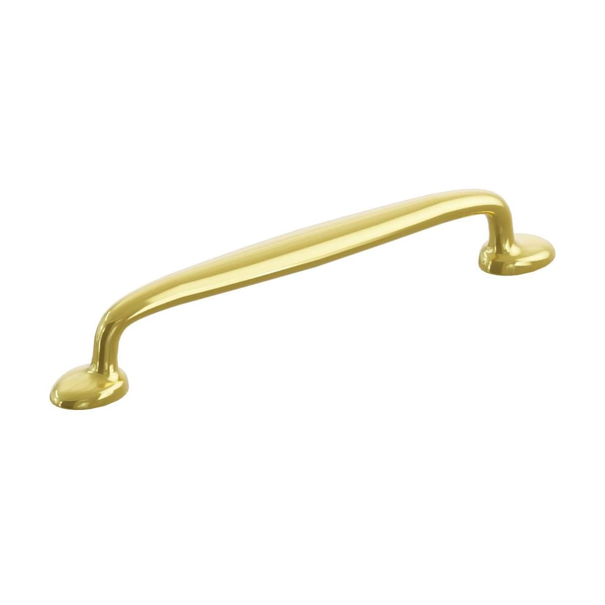 Avenue 6 Inch Center to Center Luxury Farmhouse Solid Brass Cabinet Handle / Drawer Pull