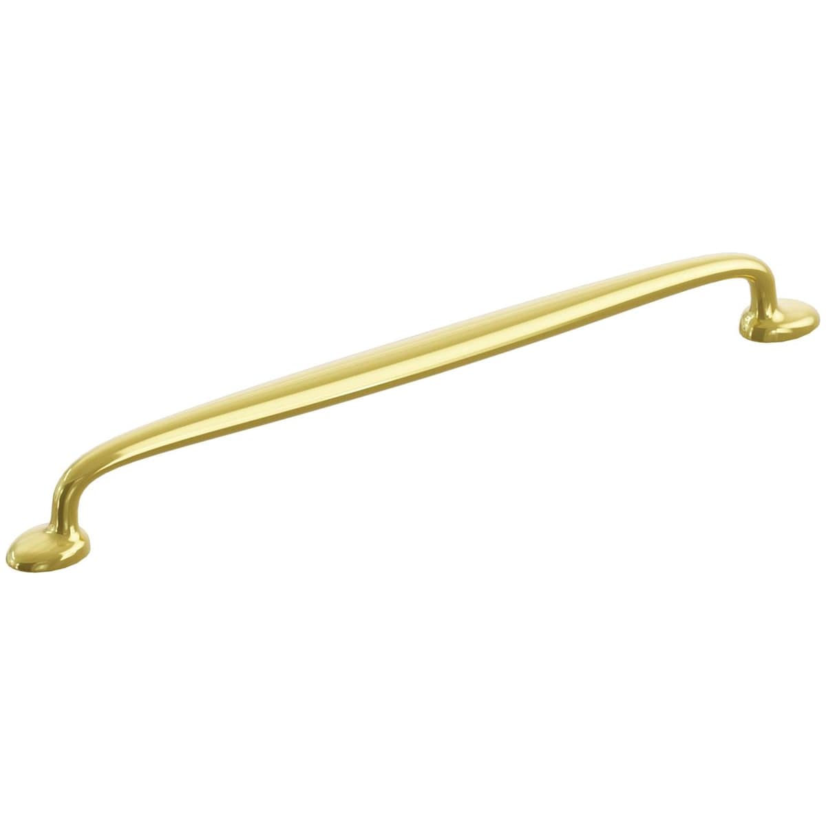 Avenue 10 Inch Center to Center Luxury Farmhouse Solid Brass Large Cabinet Handle / Drawer Pull