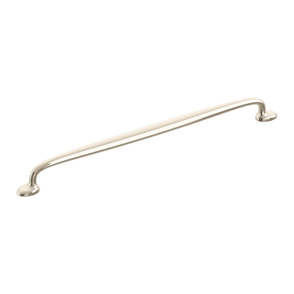 Avenue 12 Inch Center to Center Luxury Farmhouse Solid Brass Large Cabinet Handle / Drawer Pull