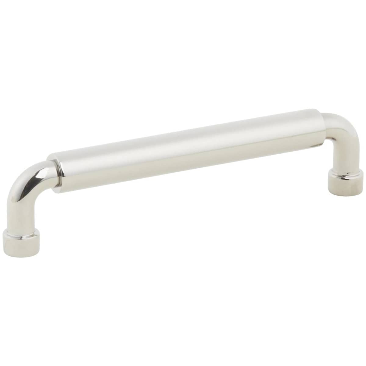 NOHO 5 Inch Center to Center Luxury Solid Brass Single Barrel Cabinet Handle / Drawer Pull