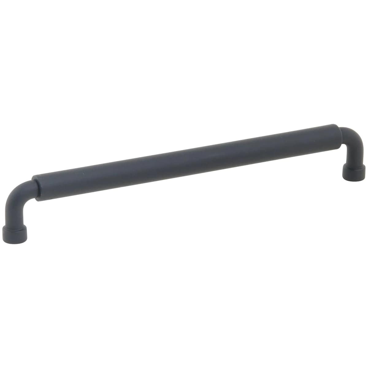 NOHO 8 Inch Center to Center Luxury Solid Brass Single Barrel Cabinet Handle / Drawer Pull
