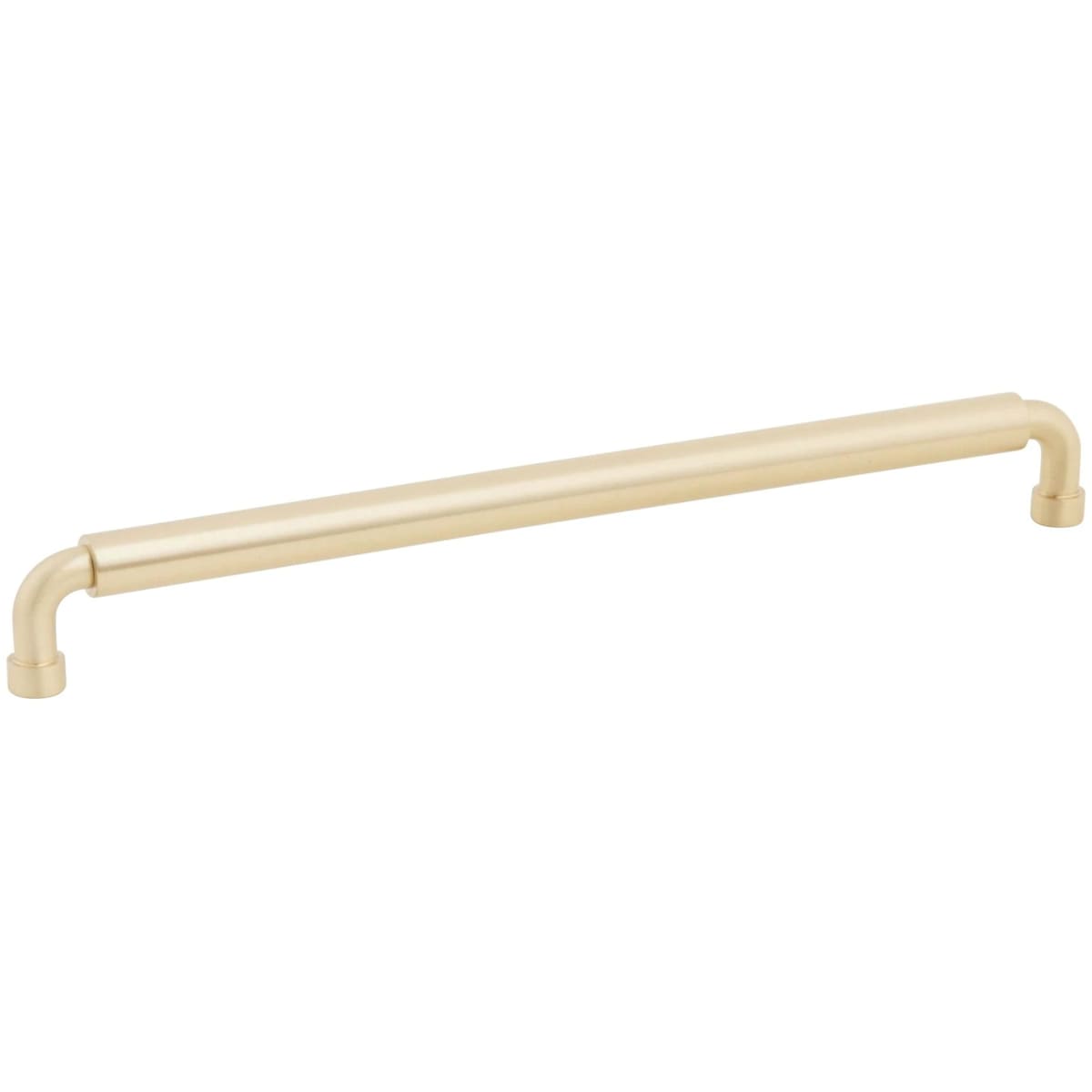 NOHO 10 Inch Center to Center Luxury Solid Brass Single Barrel Large Cabinet Handle / Drawer Pull