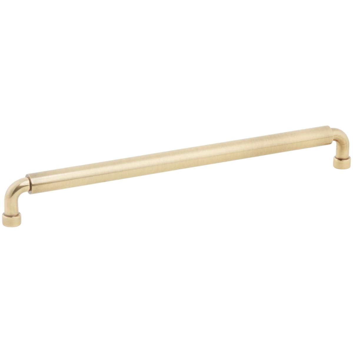 Schaub and Company - 211090-VB - NOHO 10 Inch Center to Center Luxury Solid Brass Single Barrel Large Cabinet Handle / Drawer Pull in Vintage Brass