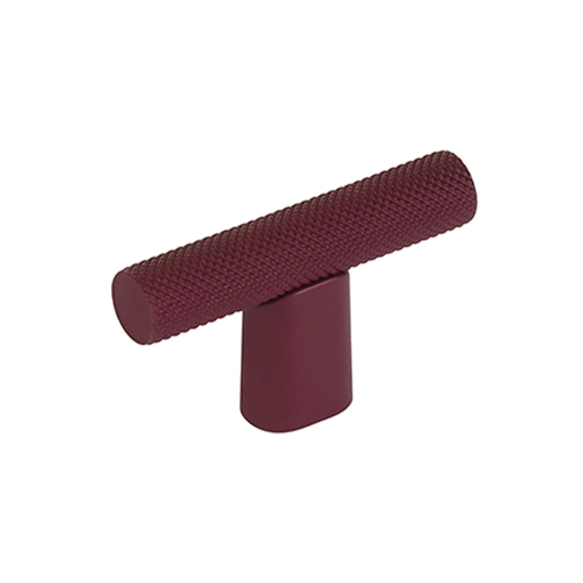 Monza 2" Diamond Knurled Urban Modern Industrial T Bar Cabinet Knob / T Drawer Knob