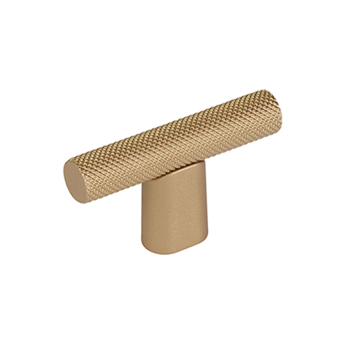 Monza 2" Diamond Knurled Urban Modern Industrial T Bar Cabinet Knob / T Drawer Knob