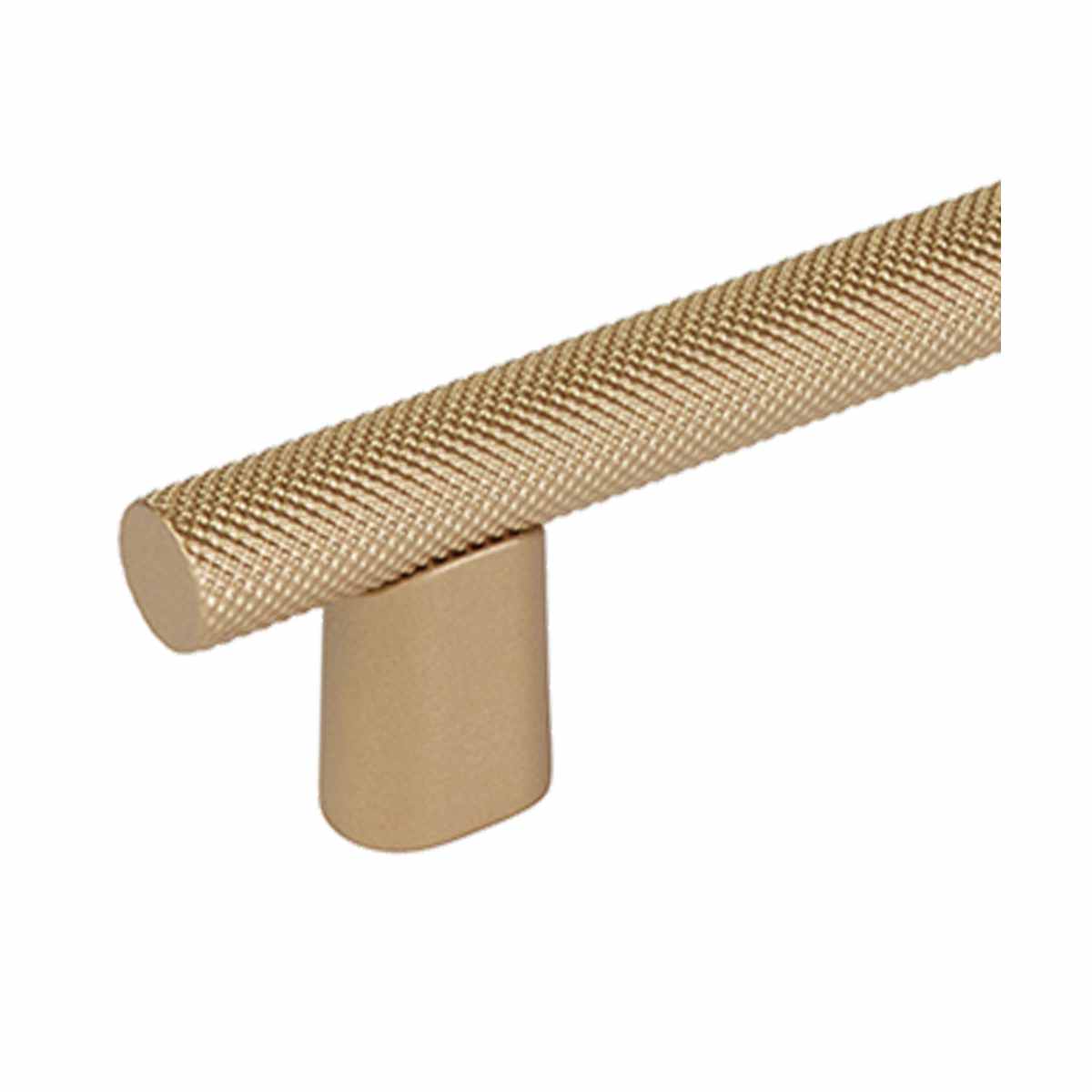 Schaub and Company - 211094-MA - Monza 6" Center to Center Modern Industrial Diamond Knurled Cabinet Handle / Drawer Pull - Made in Italy in Magenta