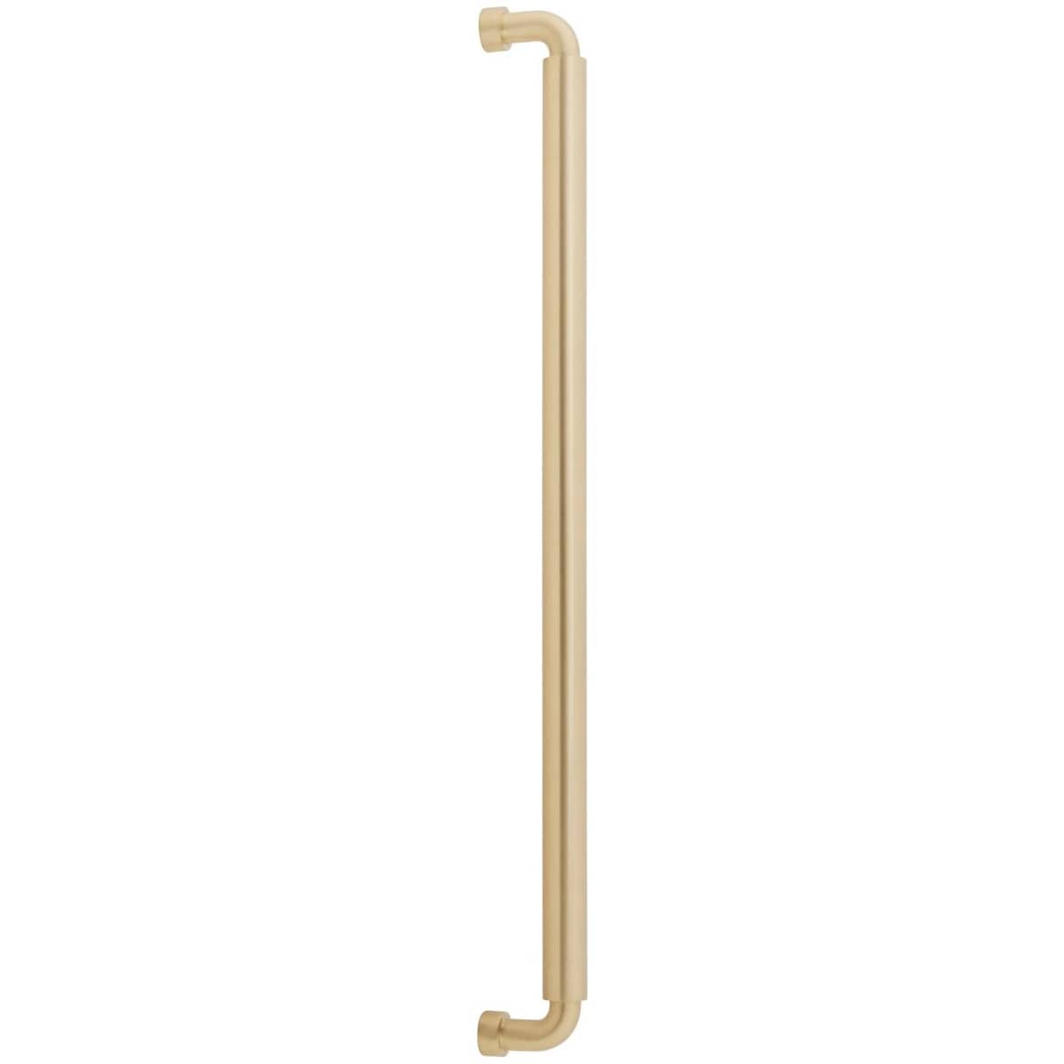 NOHO 18 Inch Center to Center Luxury Solid Brass Single Barrel Appliance Handle / Pull