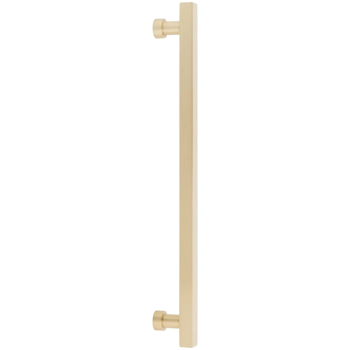 Schaub and Company - 211118-US4 - NOHO 12 Inch Center to Center Solid Brass Modern Square Appliance Bar Handle / Bar Pull in Satin Brass