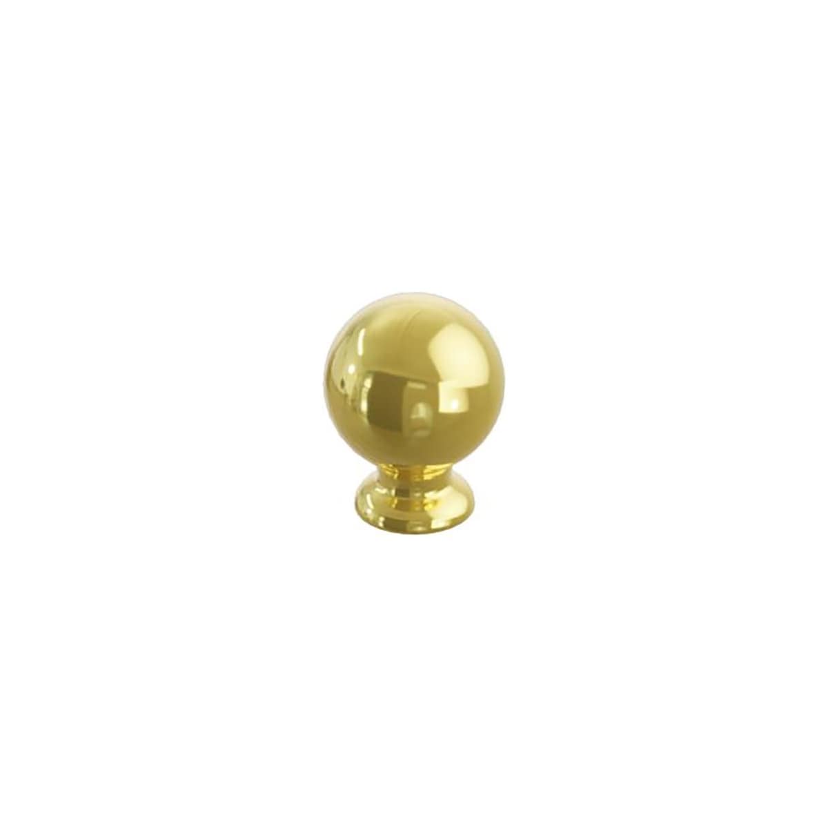 Avenue 1 Inch Round Ball Solid Brass Cabinet / Drawer Knob
