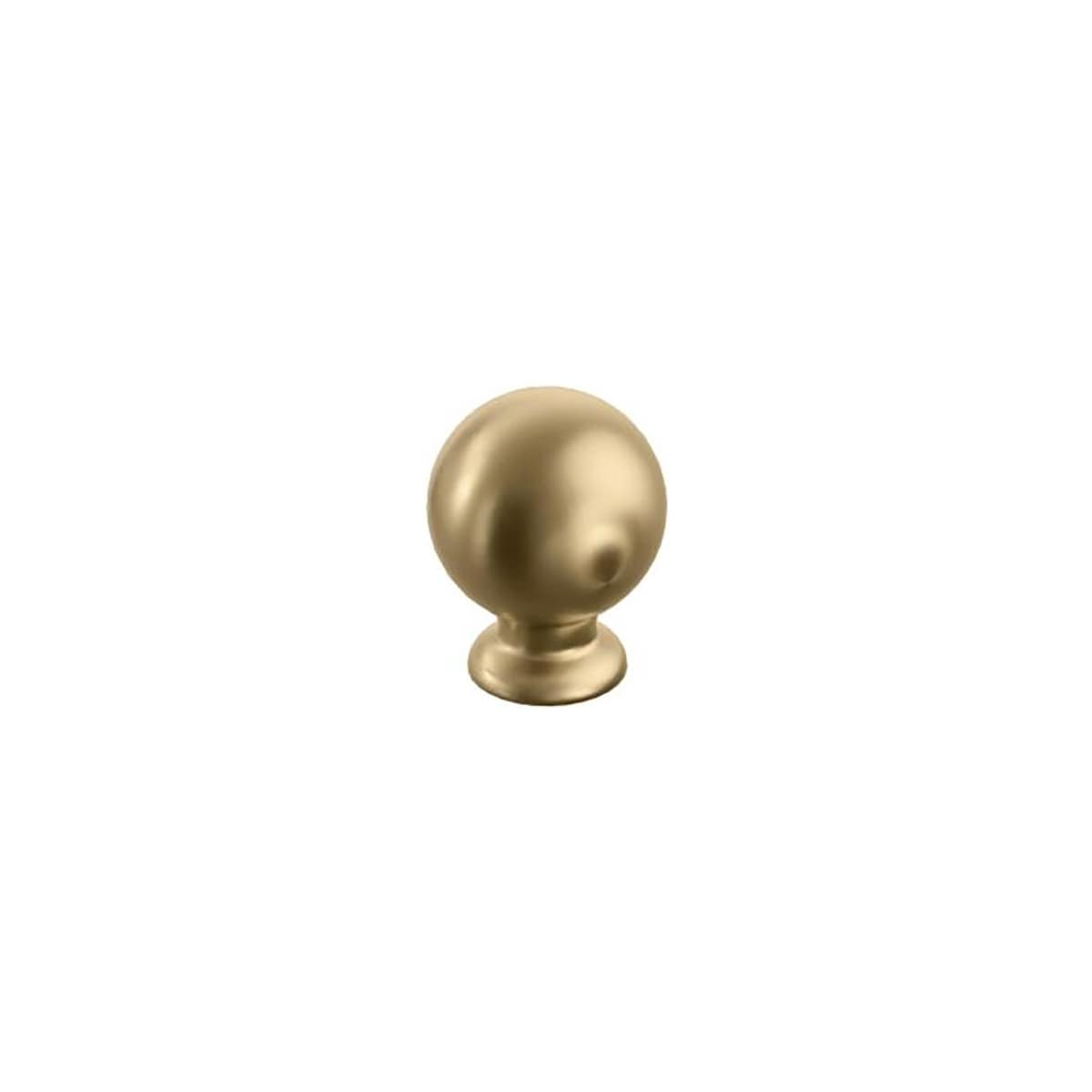 Avenue 1 Inch Round Ball Solid Brass Cabinet / Drawer Knob