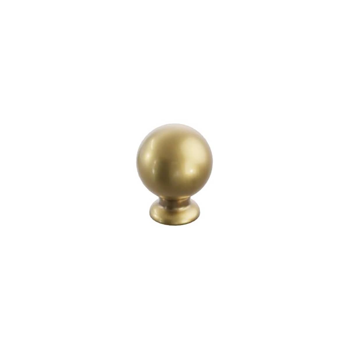 Avenue 1 Inch Round Ball Solid Brass Cabinet / Drawer Knob