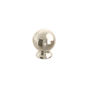 Schaub and Company - 211122-PN - Avenue 1-1/4 Inch Round Ball Solid Brass Cabinet / Drawer Knob in Polished Nickel