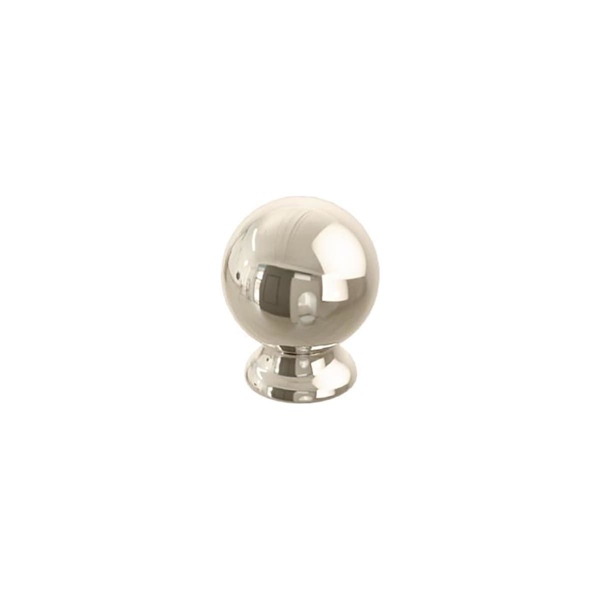 Schaub and Company - 211122-PN - Avenue 1-1/4 Inch Round Ball Solid Brass Cabinet / Drawer Knob in Polished Nickel