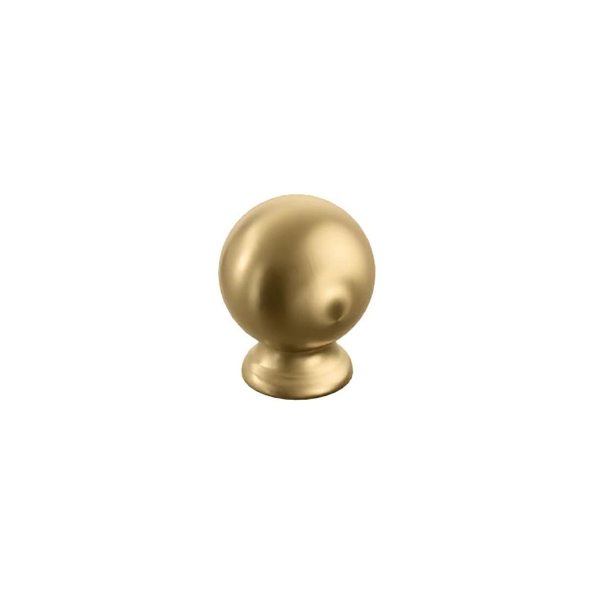Avenue 1-1/4 Inch Round Ball Solid Brass Cabinet / Drawer Knob