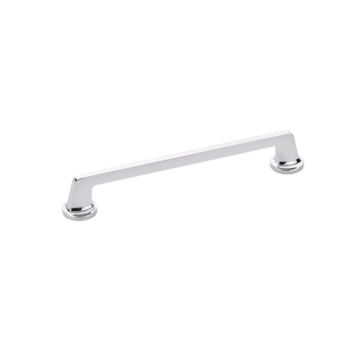 Northport 8" Center to Center Contemporary Nautical Cabinet Handle Pull with Round Post Bases