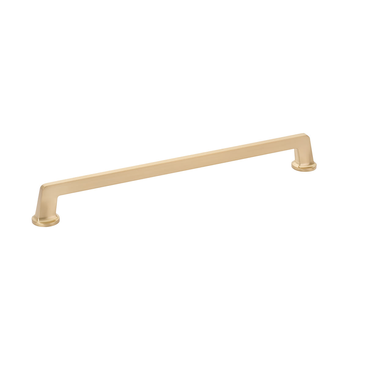 Schaub and Company - 214-SSB - Northport 15" Center to Center Contemporary 16" Nautical Style Appliance Handle / Pull in Signature Satin Brass