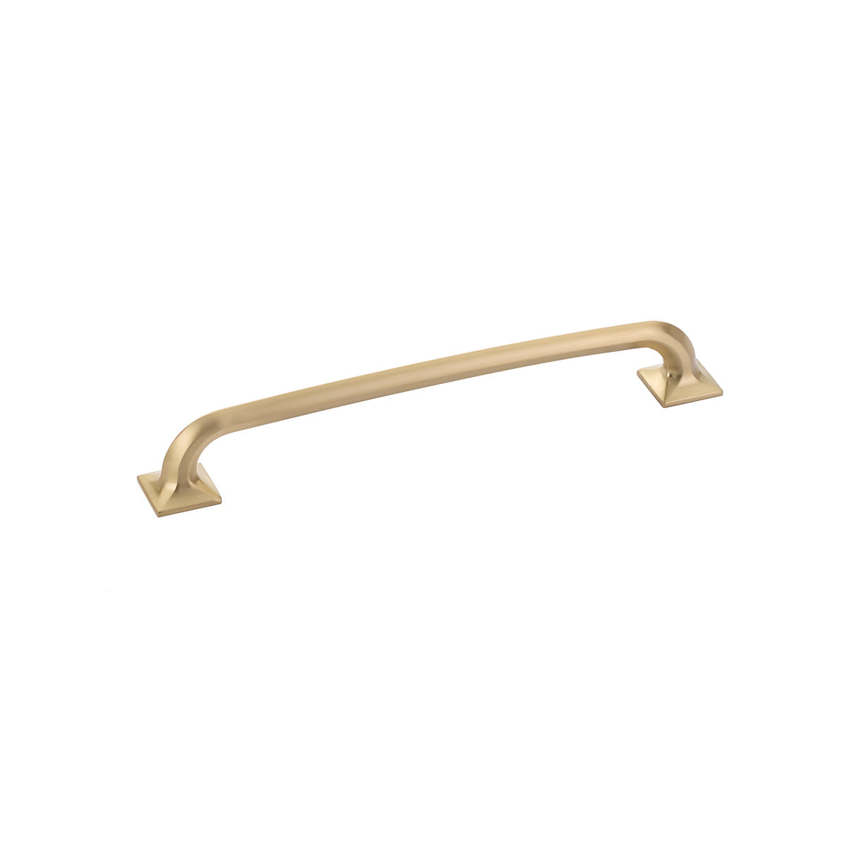 Northport 8" Center to Center Contemporary Industrial Cabinet Handle Pull with Square Footplates