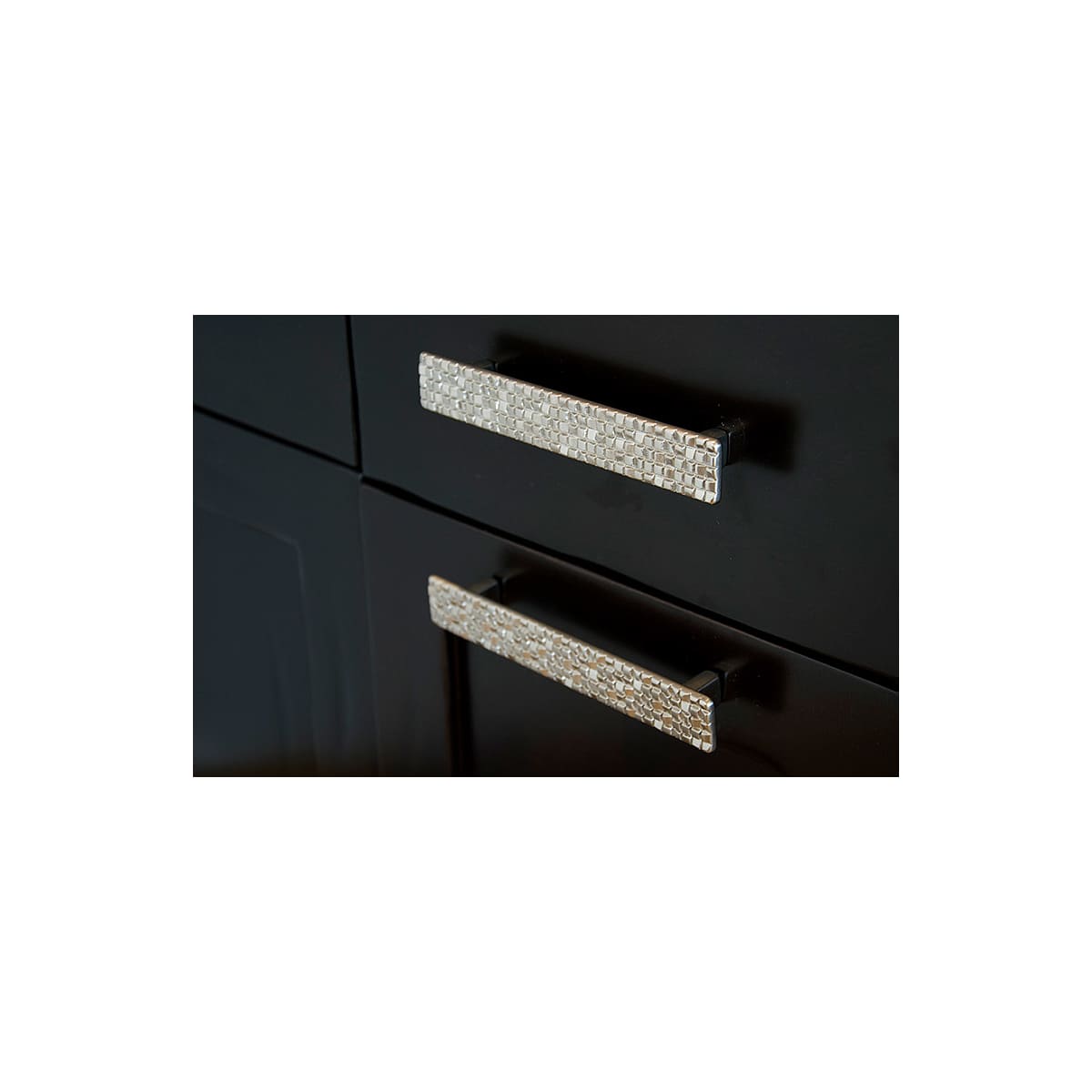 Schaub and Company - 234-26-10PACK - Mosaic 1-7/8" Designer Luxury Square Cabinet Knob - 10 PACK - Made in Italy - 10 Pack in Chrome