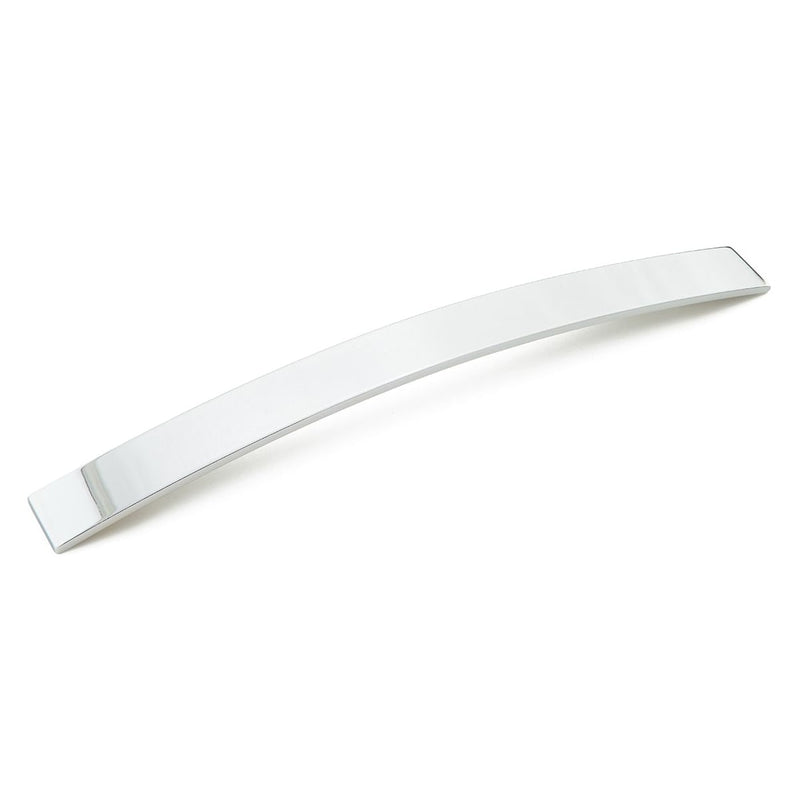 Schaub and Company - 365-26 - Armadio 11-5/16" or 12-5/8" Center to Center Flat Modern Minimalist Arch Bow Oversized Cabinet Handle / Drawer Pull in Polished Chrome