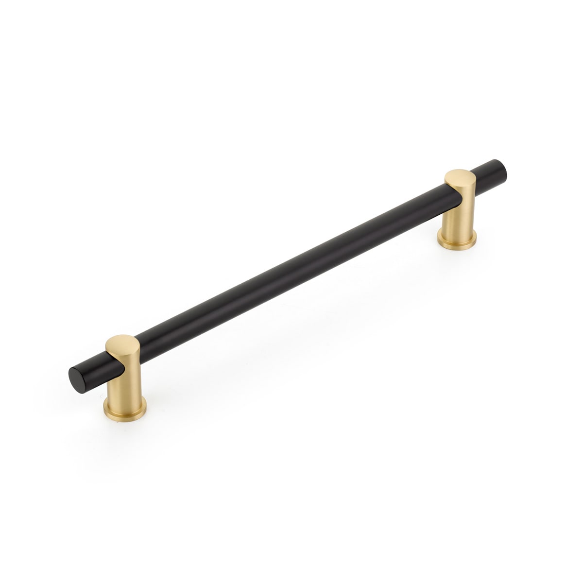 Fonce 12" Center to Center Luxury Solid Brass Euro Bar Style Appliance Pull / Handle