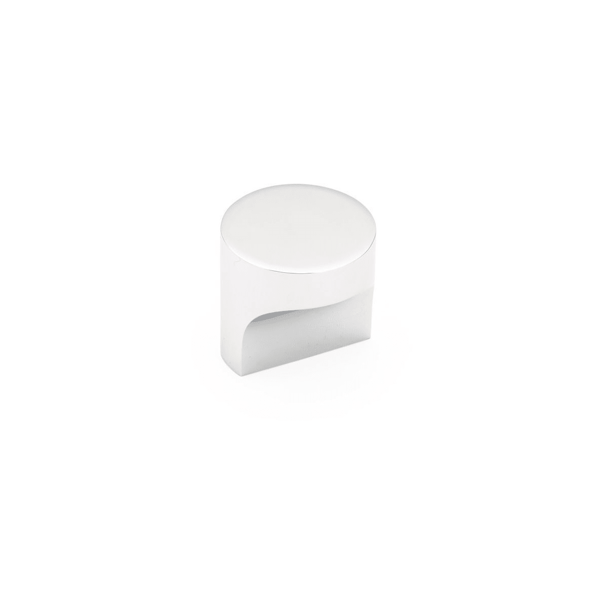 Haniburton 1-1/4" Contemporary Whistle Pinch Solid Brass Luxury Cabinet Knob