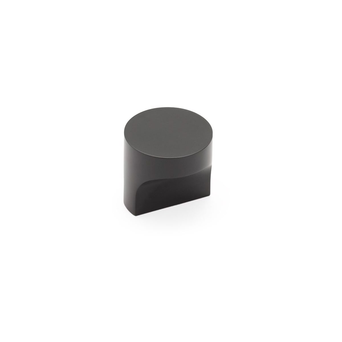 Haniburton 1-1/4" Contemporary Whistle Pinch Solid Brass Luxury Cabinet Knob