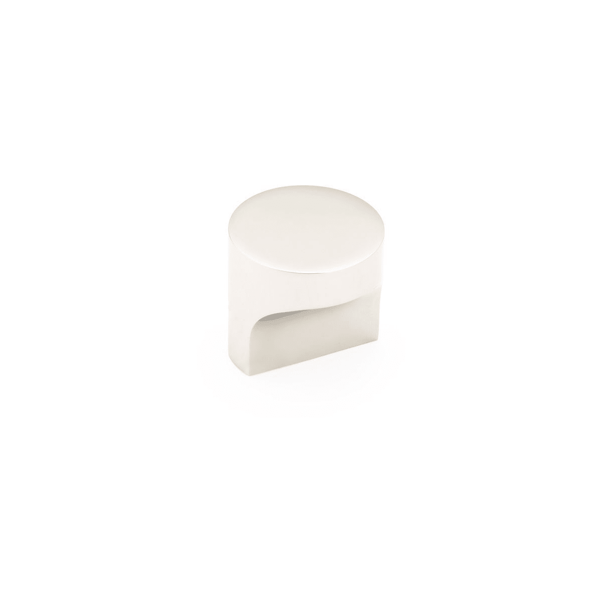 Haniburton 1-1/4" Contemporary Whistle Pinch Solid Brass Luxury Cabinet Knob