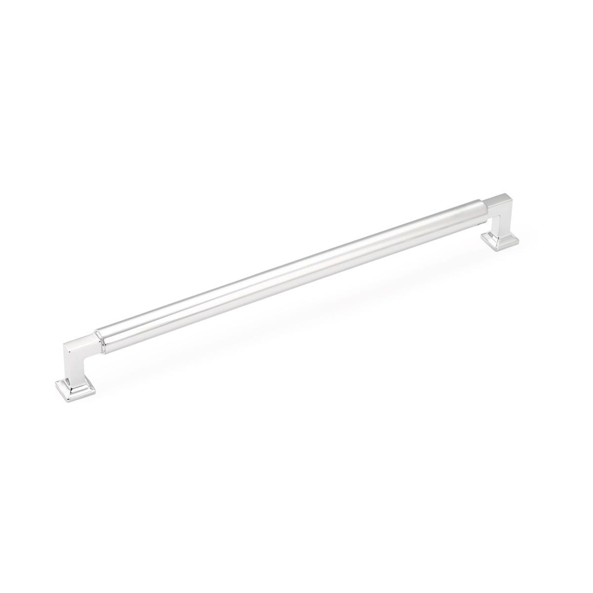 Haniburton 15" Center to Center Luxury Modern Barren Appliance Handle / Pull - Solid Brass