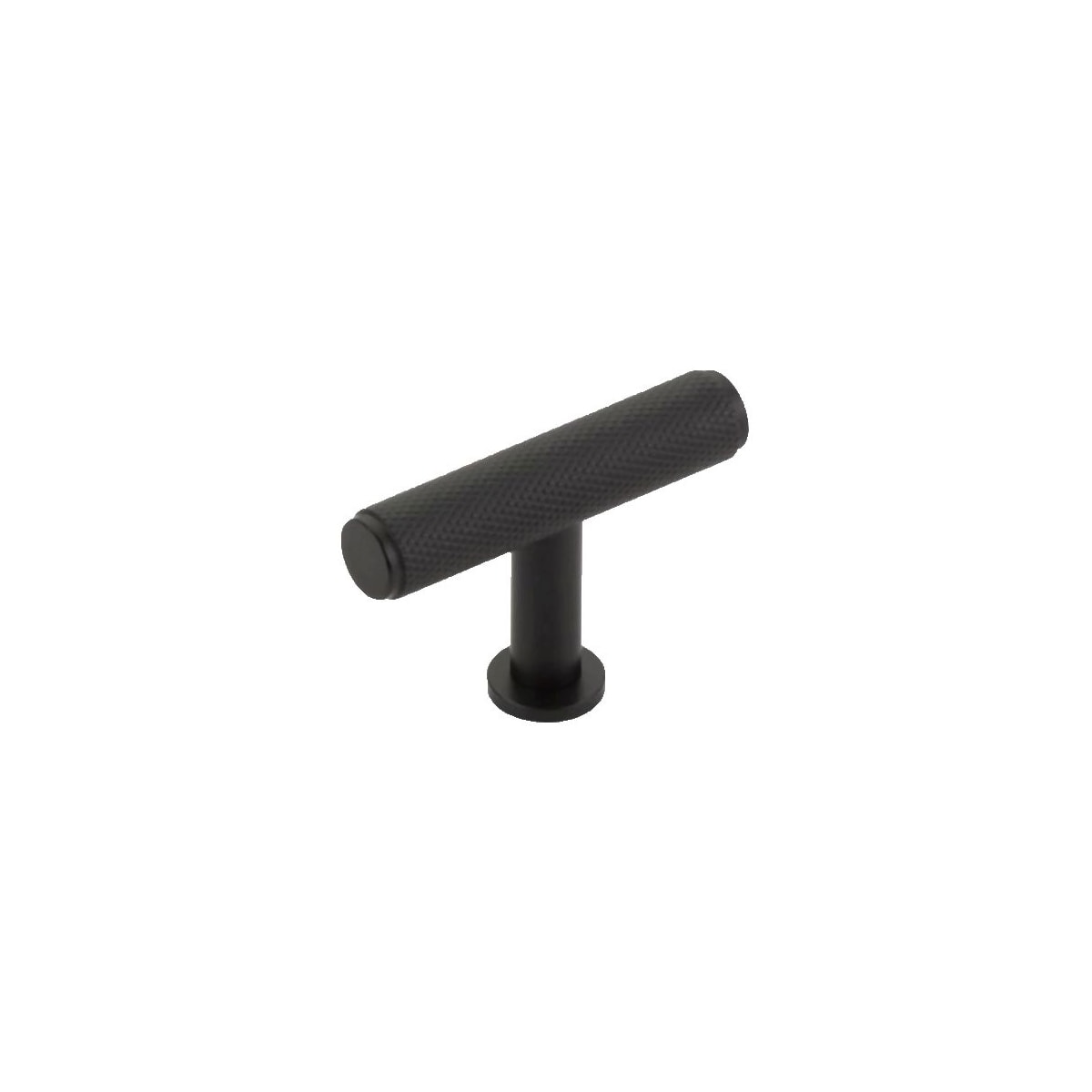 Pub House 2" "T" Bar Diamond Knurled Solid Brass Cabinet Knob