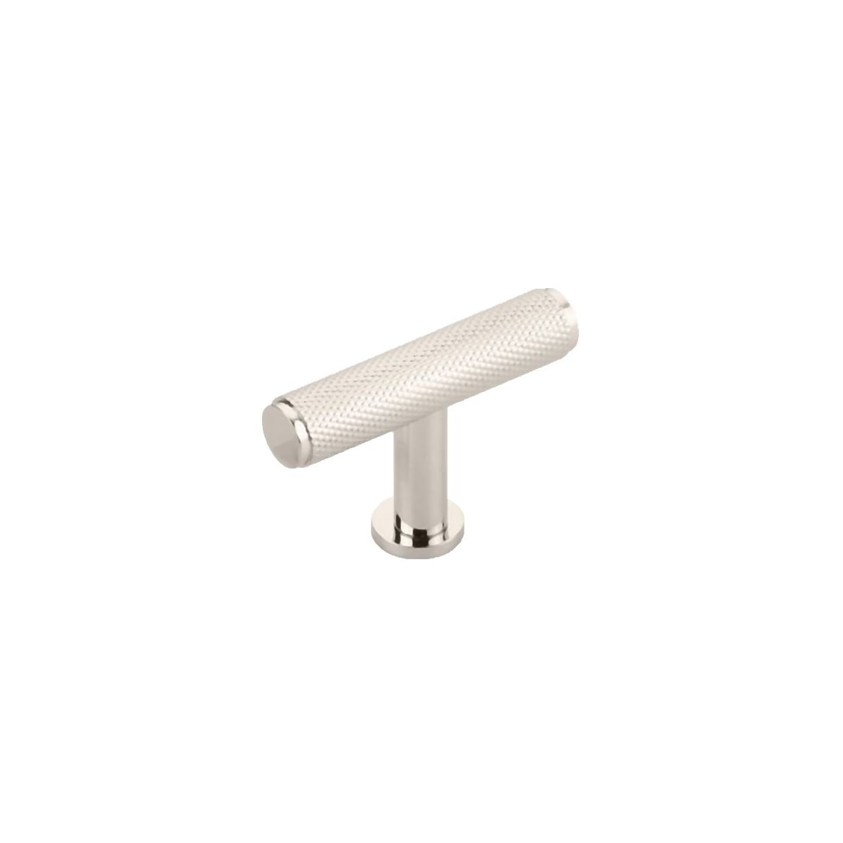 Pub House 2" "T" Bar Diamond Knurled Solid Brass Cabinet Knob