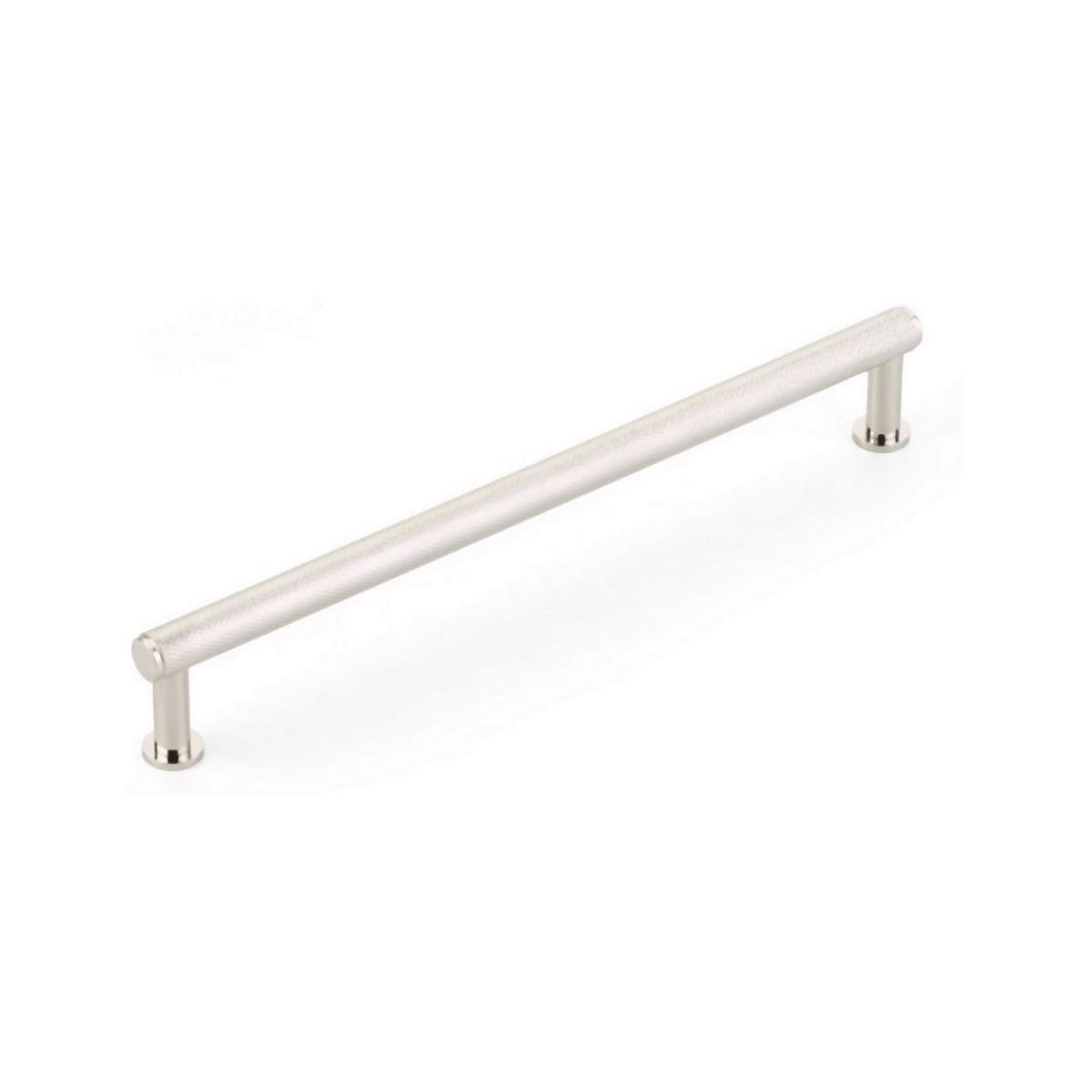 Pub House 8" Center to Center Diamond Knurled Solid Brass Cabinet Bar Handle / Drawer Bar Pull