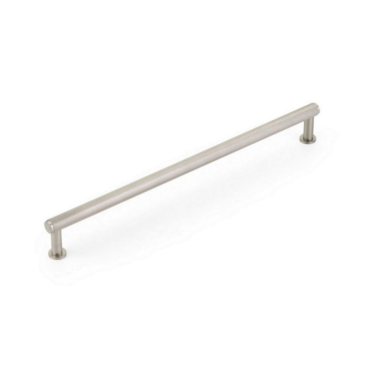 Pub House 10" Center to Center Diamond Knurled Solid Brass Bar Style Large Cabinet Handle / Drawer Pull