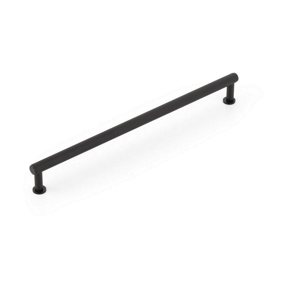 Pub House 10" Center to Center Diamond Knurled Solid Brass Bar Style Large Cabinet Handle / Drawer Pull