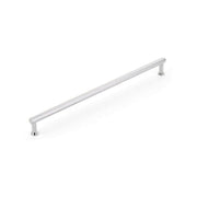 Schaub and Company - 5012-26 - Pub House 12" Center to Center Diamond Knurled Bar Solid Brass Oversized Cabinet Handle / Drawer Pull in Polished Chrome