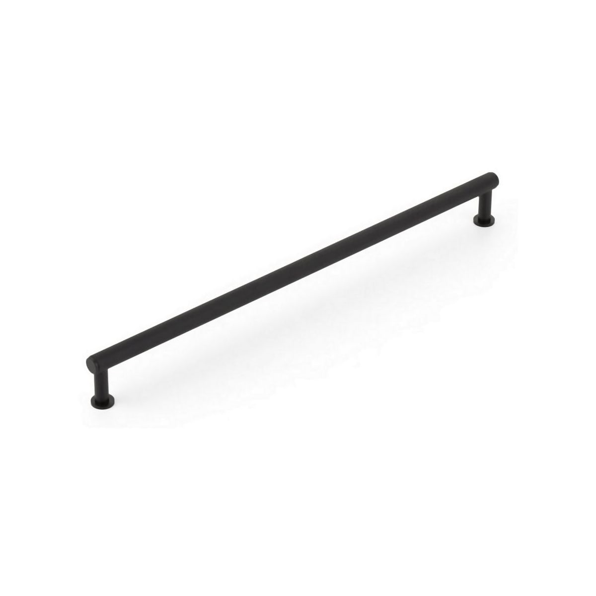 Pub House 12" Center to Center Diamond Knurled Bar Solid Brass Oversized Cabinet Handle / Drawer Pull