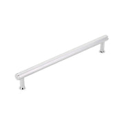 Schaub and Company - 5012A-26 - Pub House 12" Center to Center Bar Knurled Bar Solid Brass Appliance Pull Appliance Handle in Polished Chrome