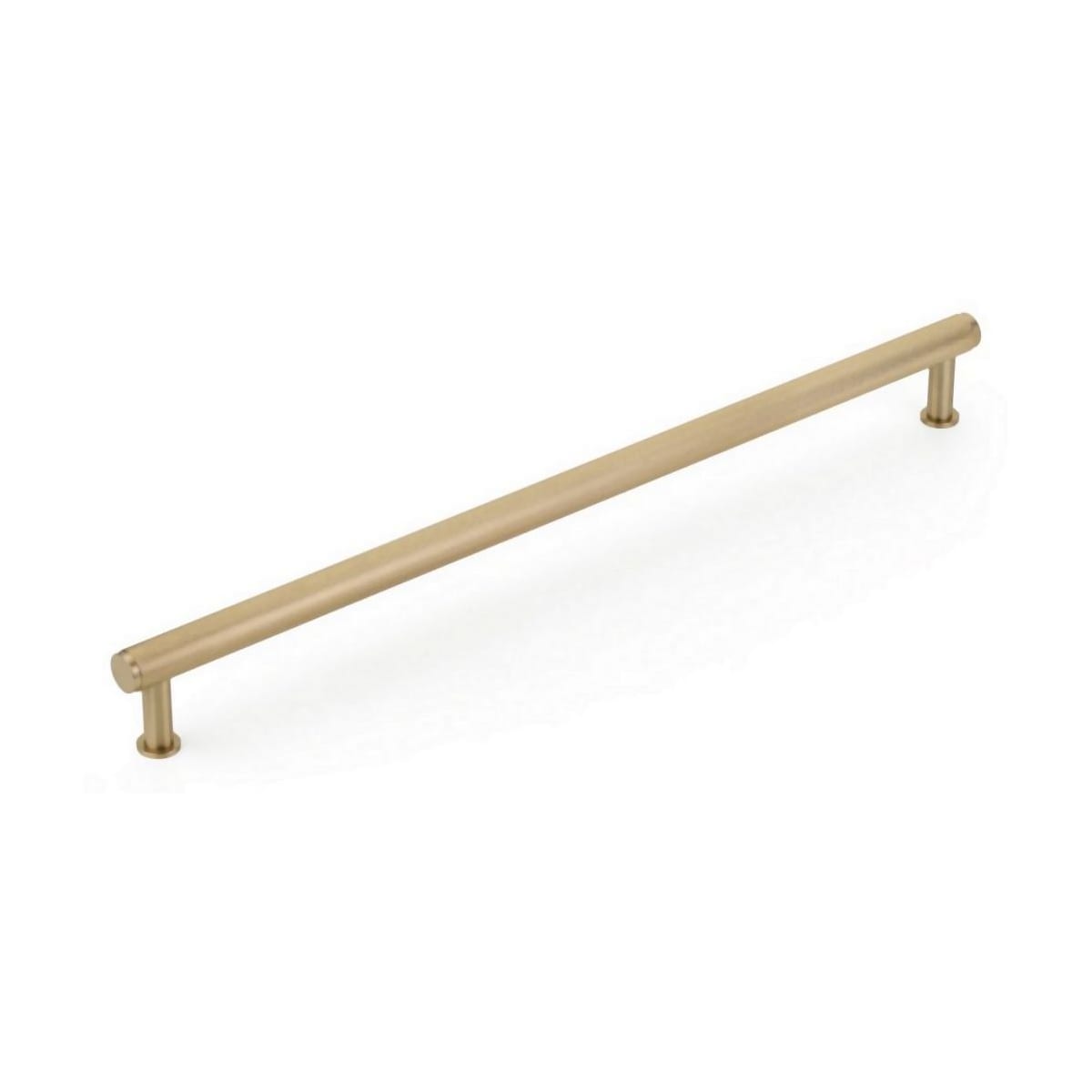 Pub House 12" Center to Center Bar Knurled Bar Solid Brass Appliance Pull Appliance Handle