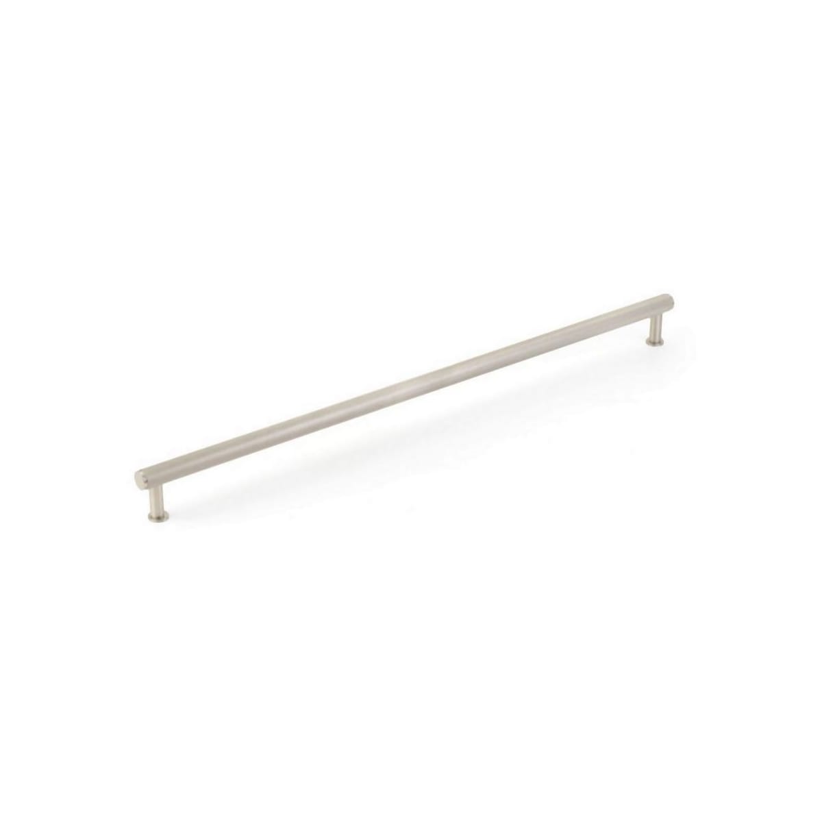 Pub House 24" Center to Center Knurled Industrial Solid Brass Appliance Handle / Appliance Pull