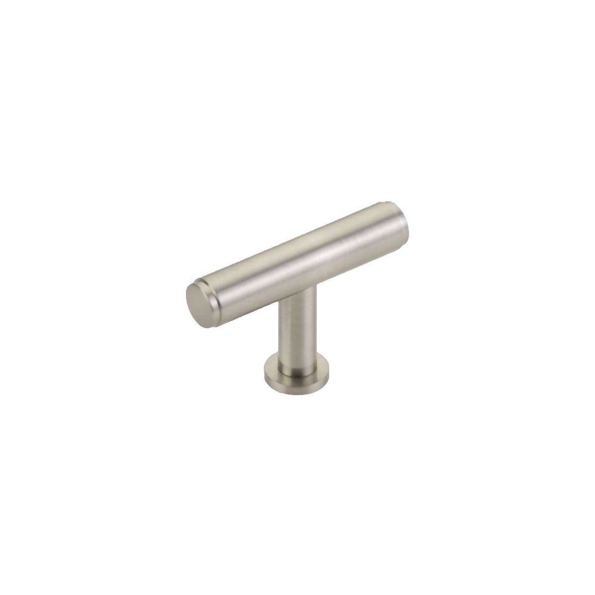 Schaub and Company - 5101-BN - Pub House 2" "T" Bar Solid Brass Luxury Cabinet Knob Pull in Brushed Nickel
