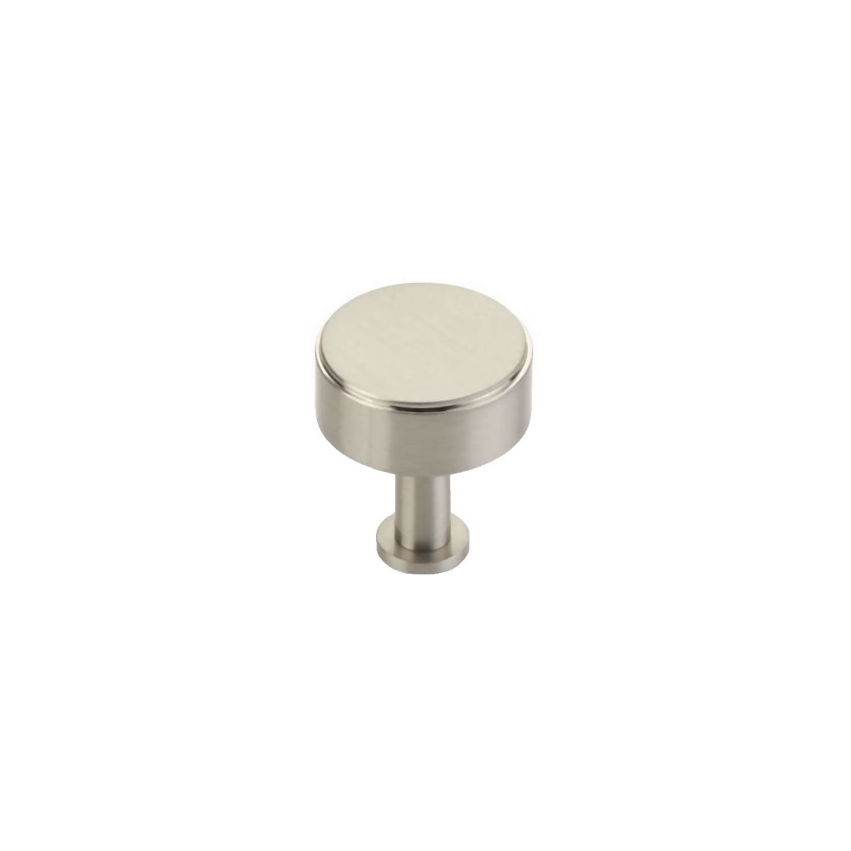 Pub House 1-1/4" Round Smooth Solid Brass Disc Luxury Cabinet Knob / Drawer Knob