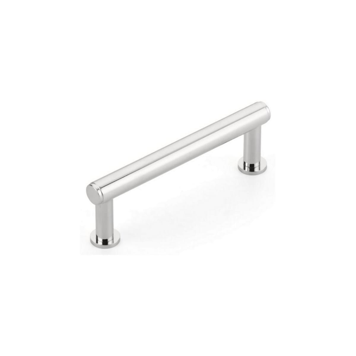 Pub House 3-1/2" Center to Center Smooth Bar Solid Brass Cabinet Pull Cabinet Handle