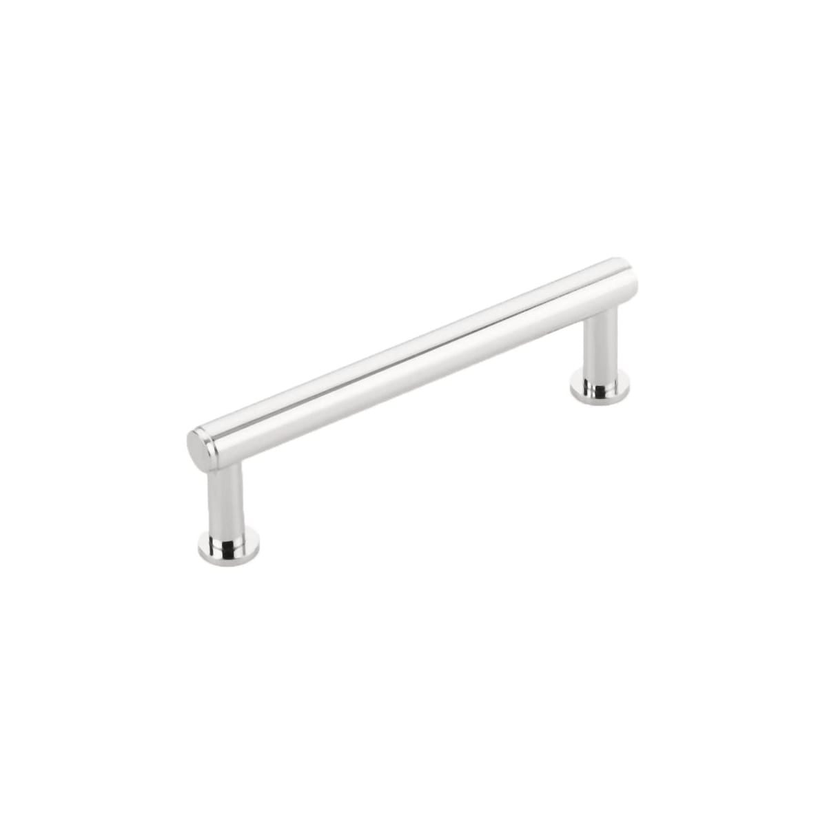 Pub House 4" Center to Center Smooth Bar Solid Brass Cabinet Pull