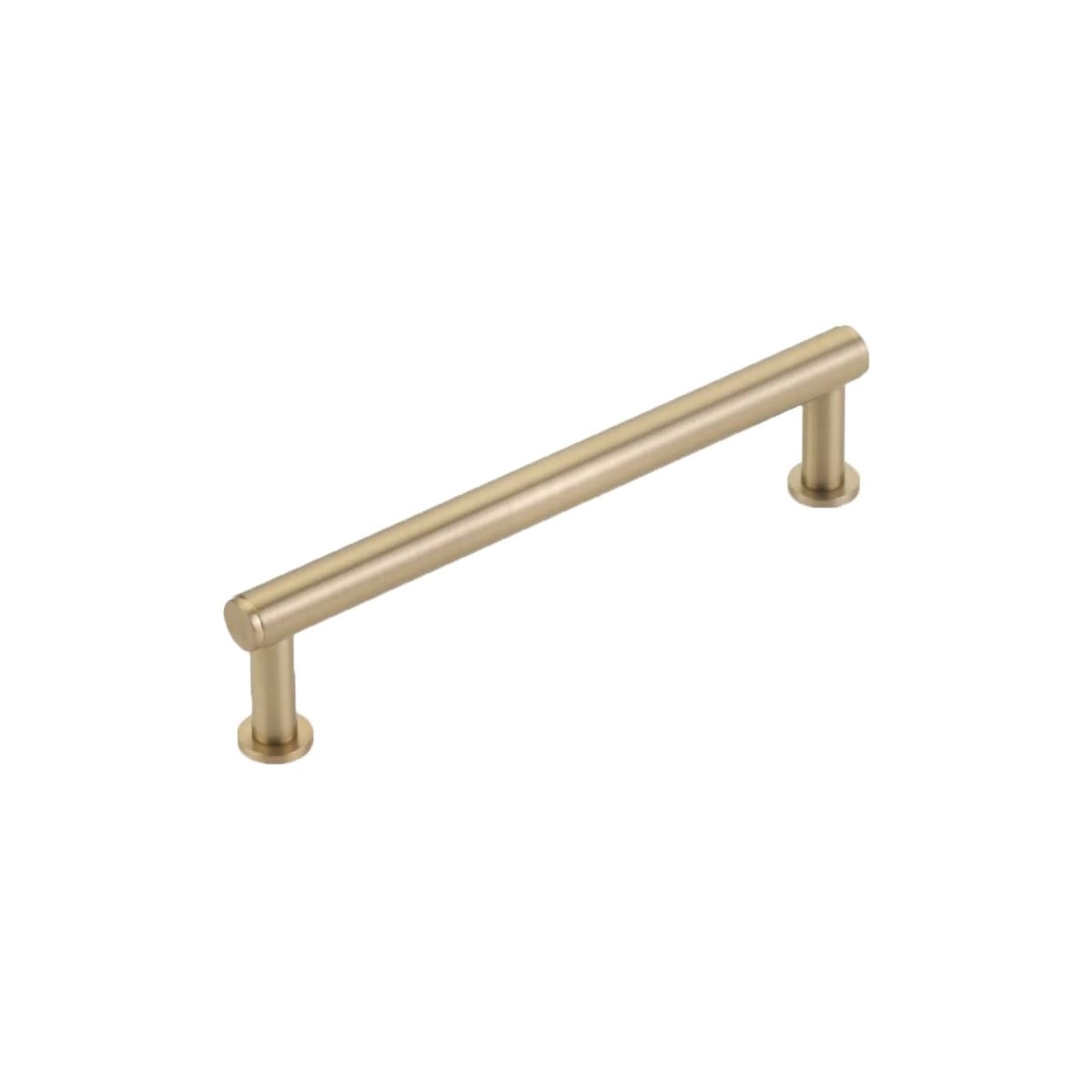 Pub House 5" Center to Center Smooth Bar Solid Brass Cabinet Pull Cabinet Handle