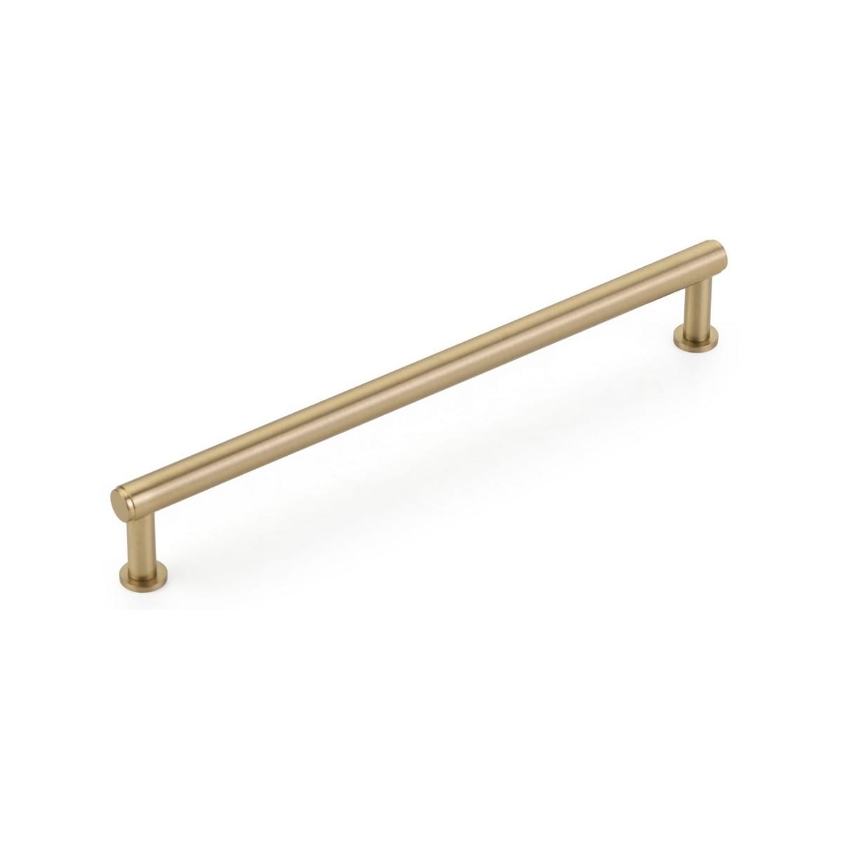 Pub House 8" Center to Center Smooth Bar Solid Brass Cabinet Pull Cabinet Handle