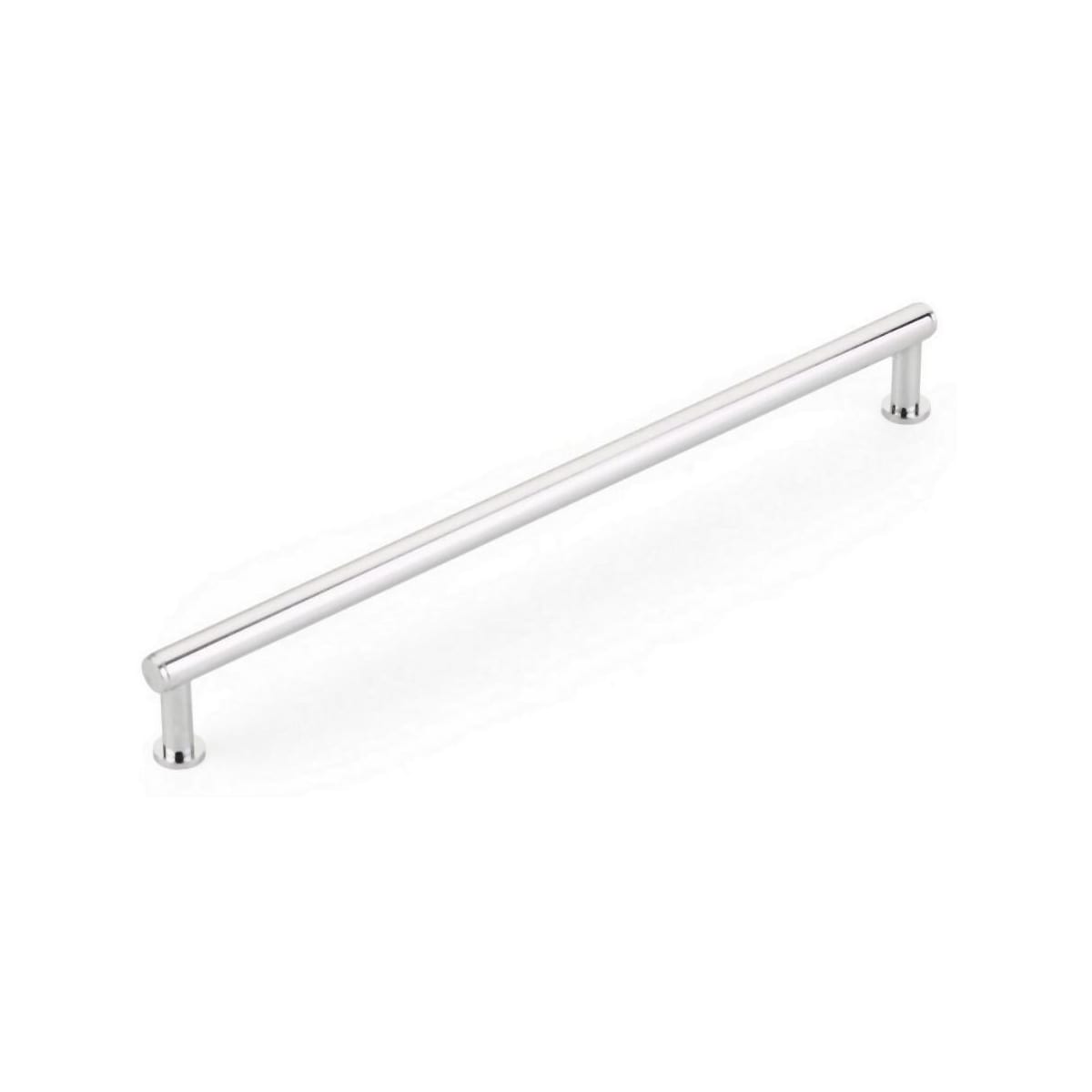 Pub House 10" Center to Center Smooth Bar Solid Brass Large Cabinet Handle / Drawer Pull